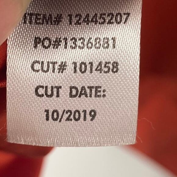 Torrid Studio Crepe Blazer Button Front 3/4 Cuffed Sleeve Burnt Orange Womens 2X - Picture 7 of 8